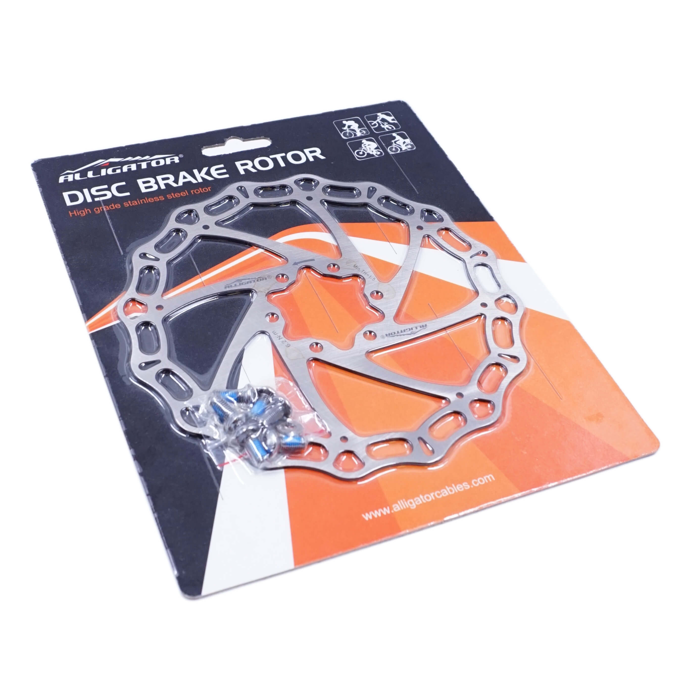 Alligator Crown Disc Brake Rotor 6 bolt The Bikesmiths