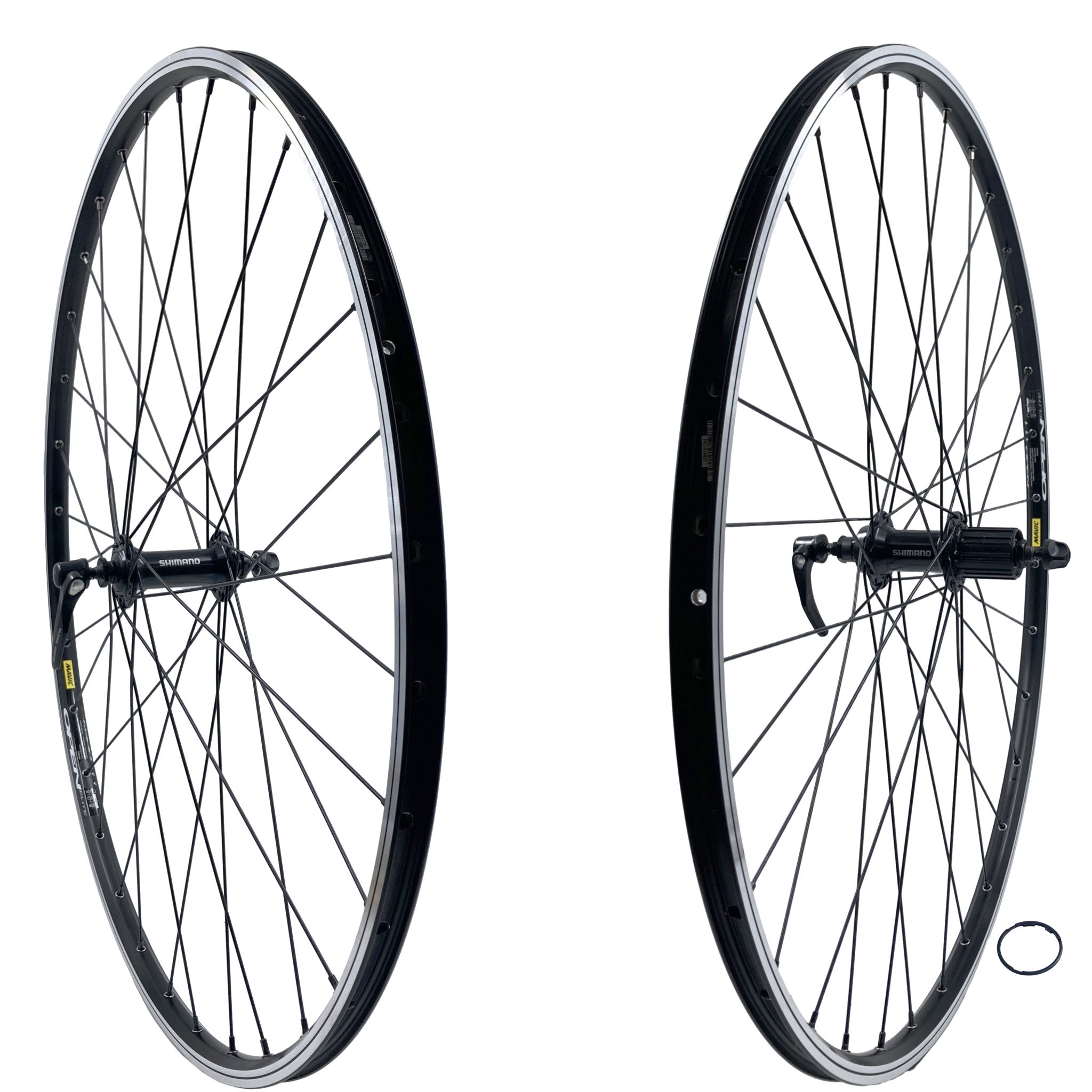 700c Mavic Open Elite Shimano Tiagra HG 11 QR Wheelset The Bikesmiths