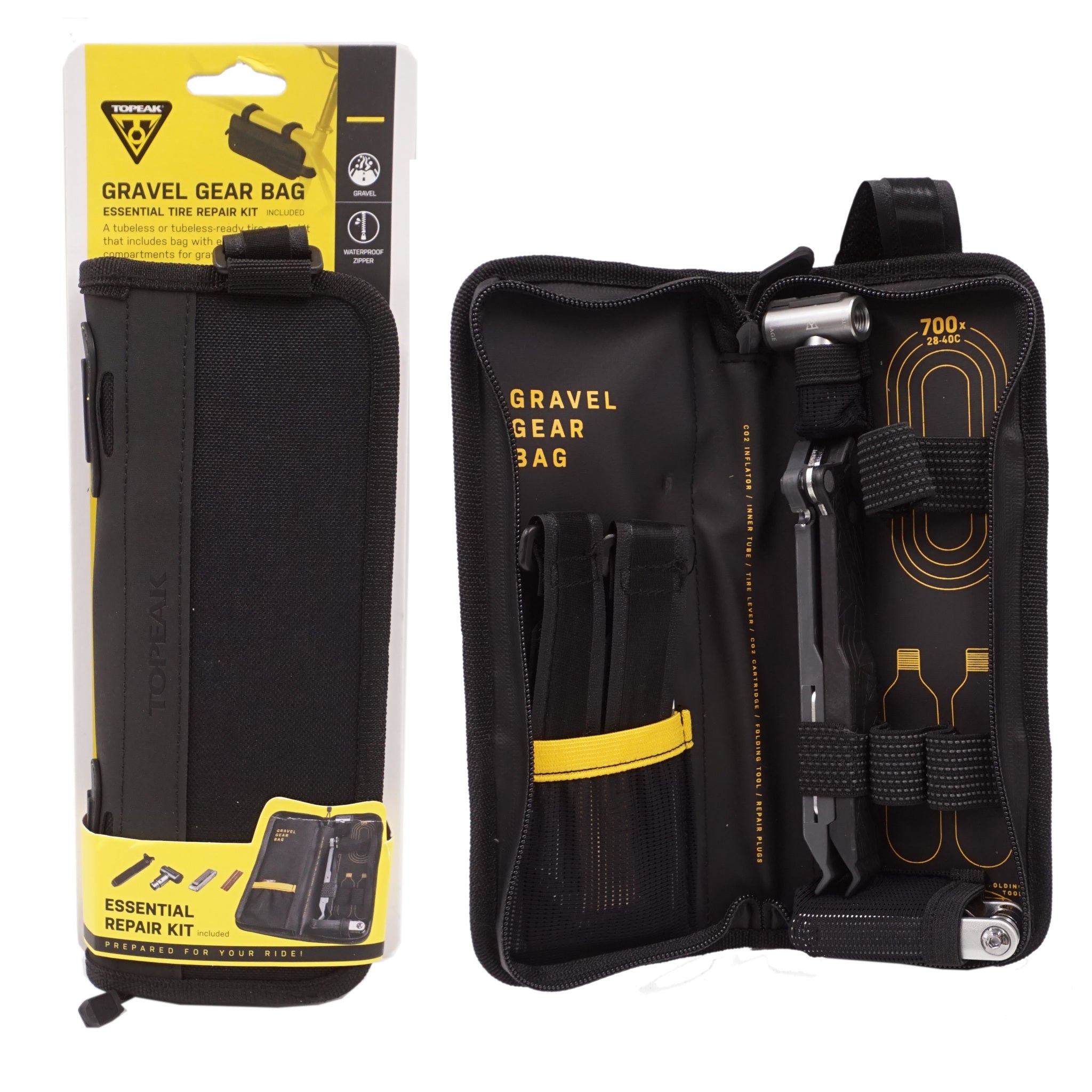 Topeak TC2278B Gravel Gear Bag W/Tools | The Bikesmiths