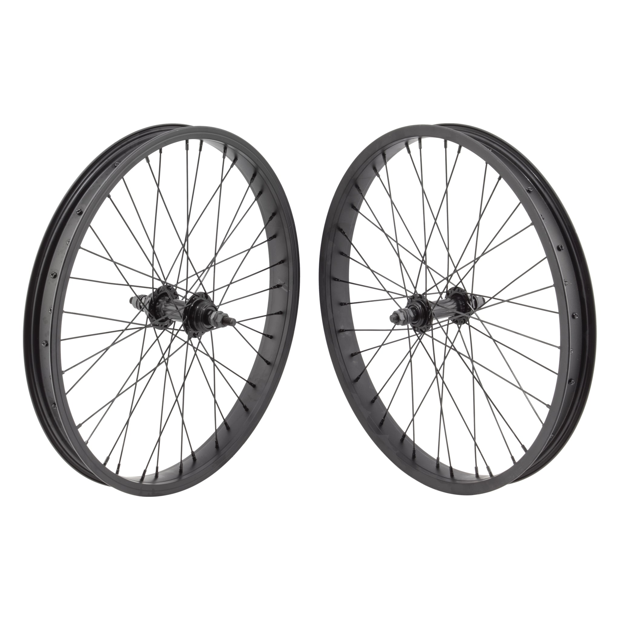 Black bmx wheels online