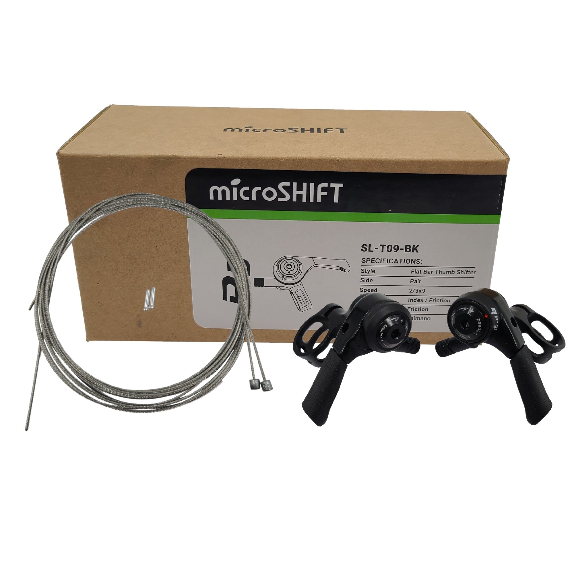 Microshift 3x9 shifters sale