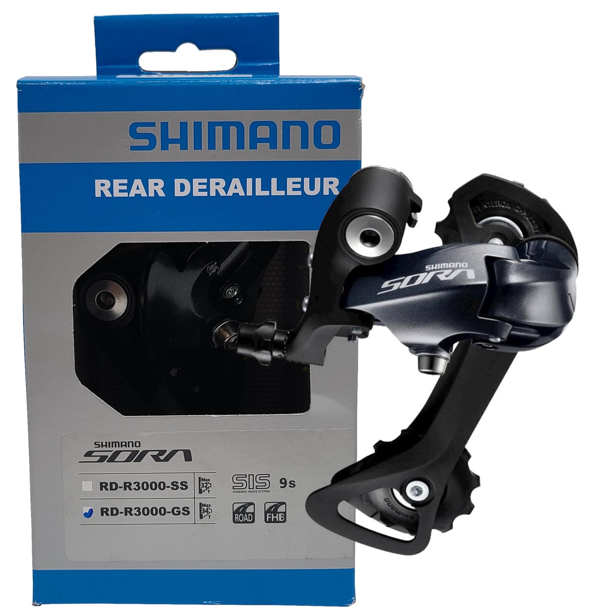 Shimano Sora RD-R3000-GS 9 Speed Medium Cage Rear Derailleur