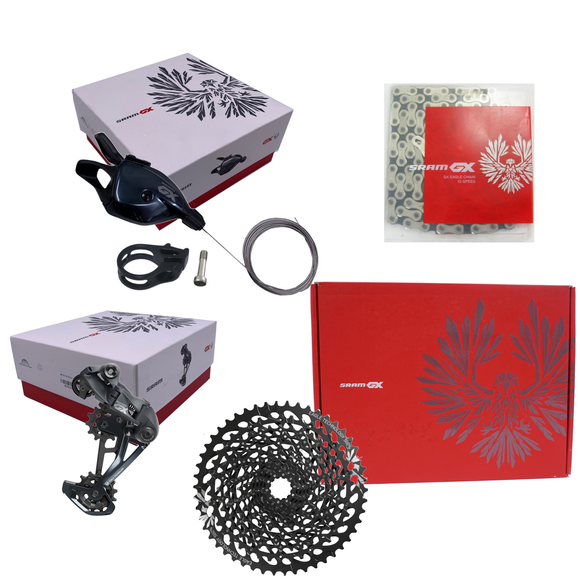 SRAM Eagle GX LUNAR XD 12 Speed 4 Piece Groupset Kit