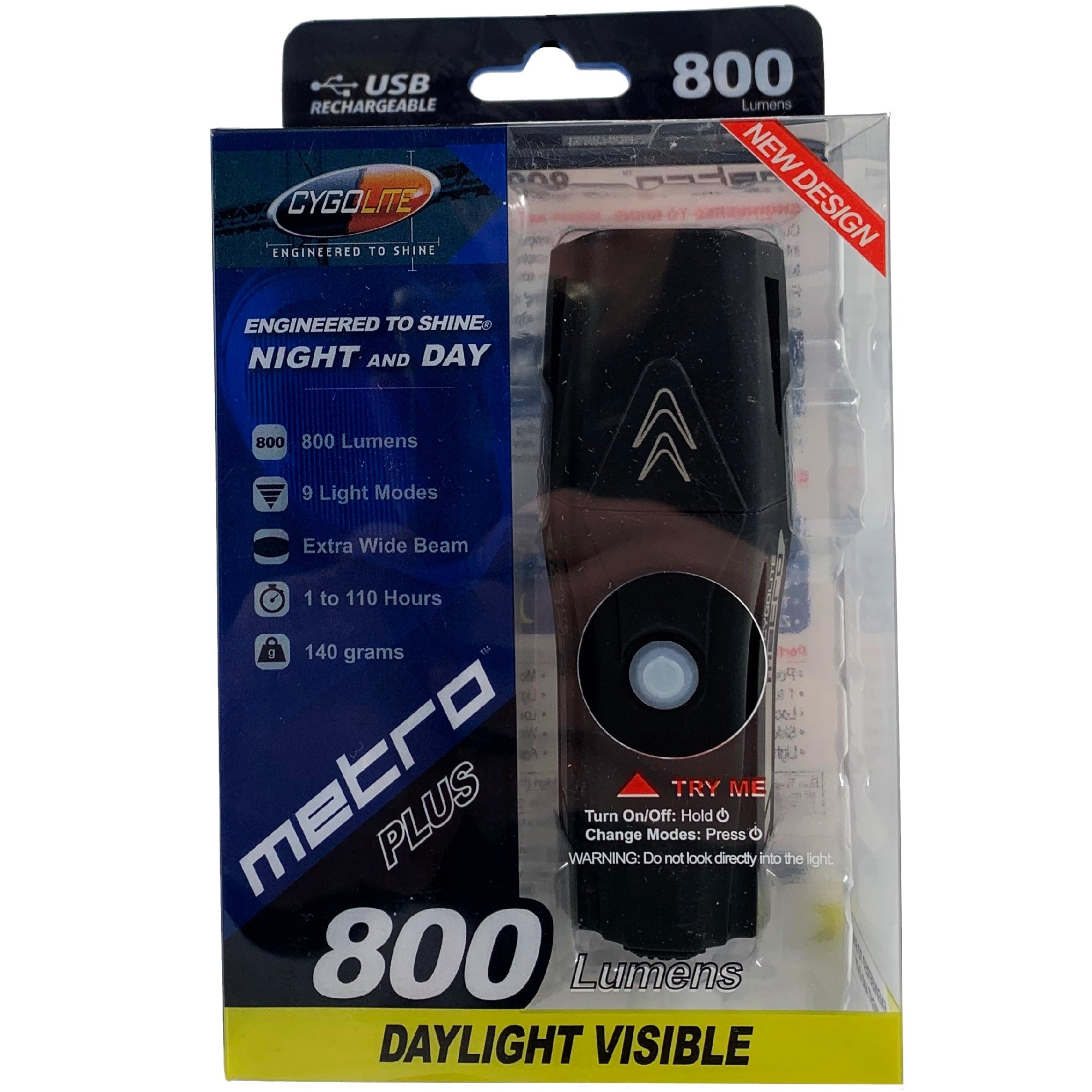 Cygolite Metro Plus 800 Lumen USB Rechargeable Headlight The Bikesmiths