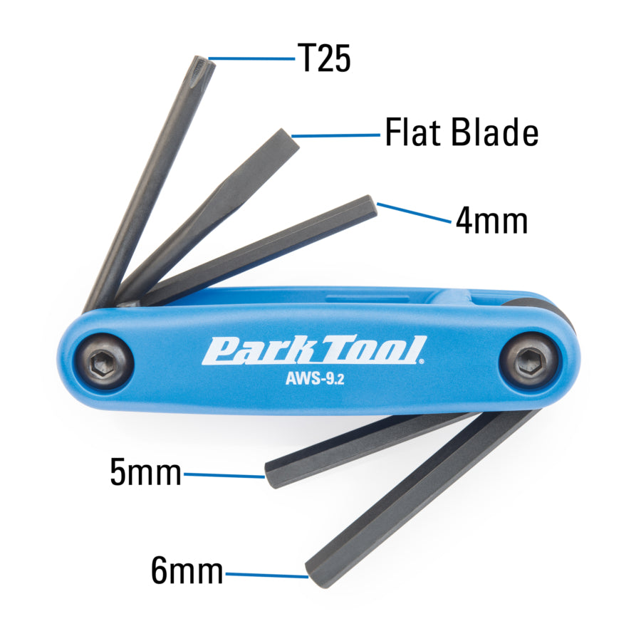 Park Tool AWS-9.2 Folding Wrench - The Bikesmiths