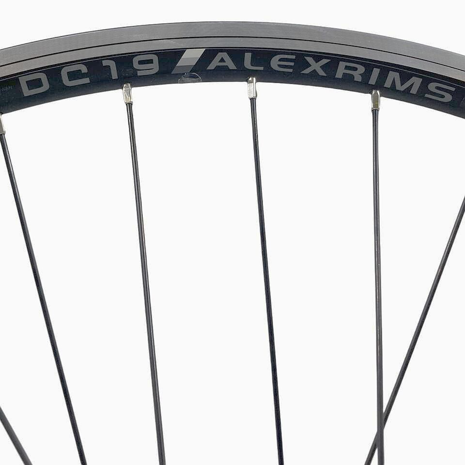 26-Inch Alex DC-19 Rear Black MTB Doublewall Wheel 8-11 speed HG QR