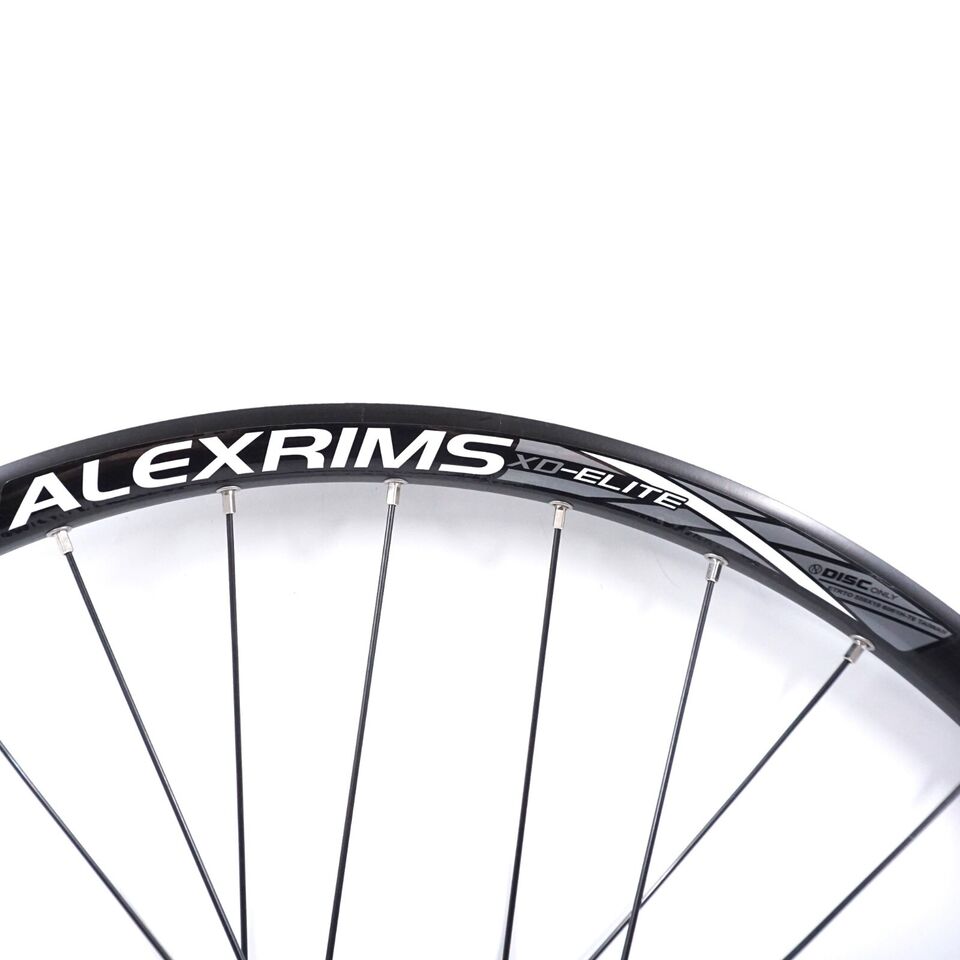 Alex XD-Elite 26-inch Black Front and Rear Mountain Bike Disc Wheelset