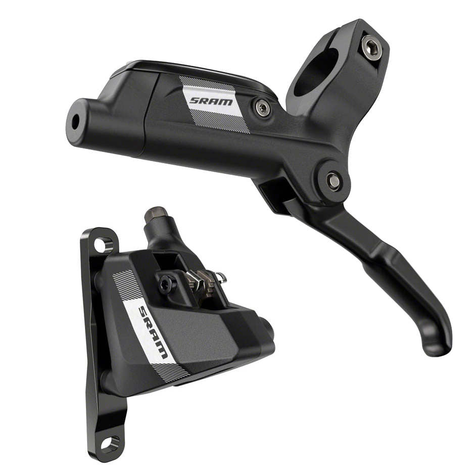 SRAM S300 Disc Brake and Lever - Flat Mount 2-Piston 20mm Offset Black A1