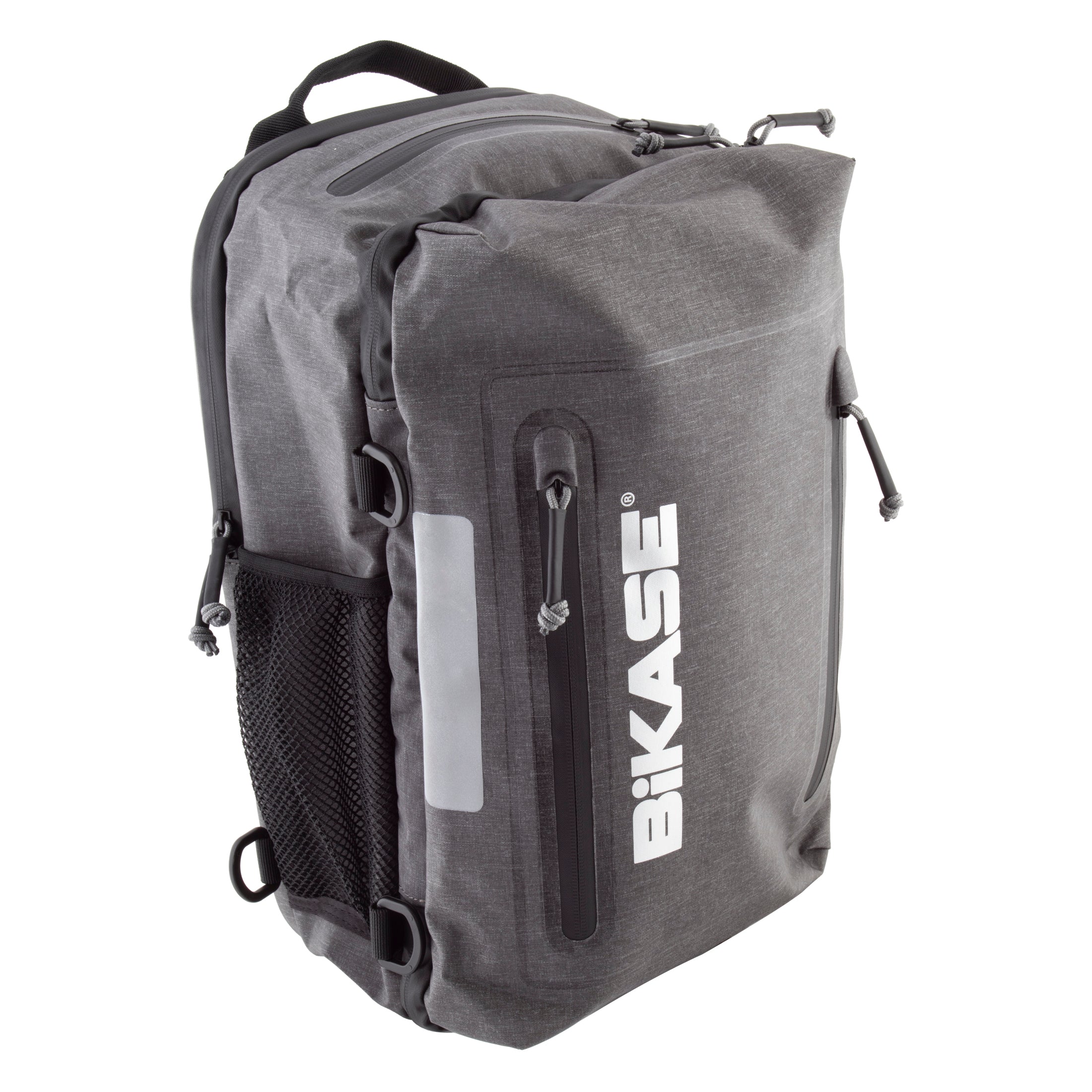 BiKase 2045G Urbanator Backpack Pannier Combo Bag Grey - The Bikesmiths