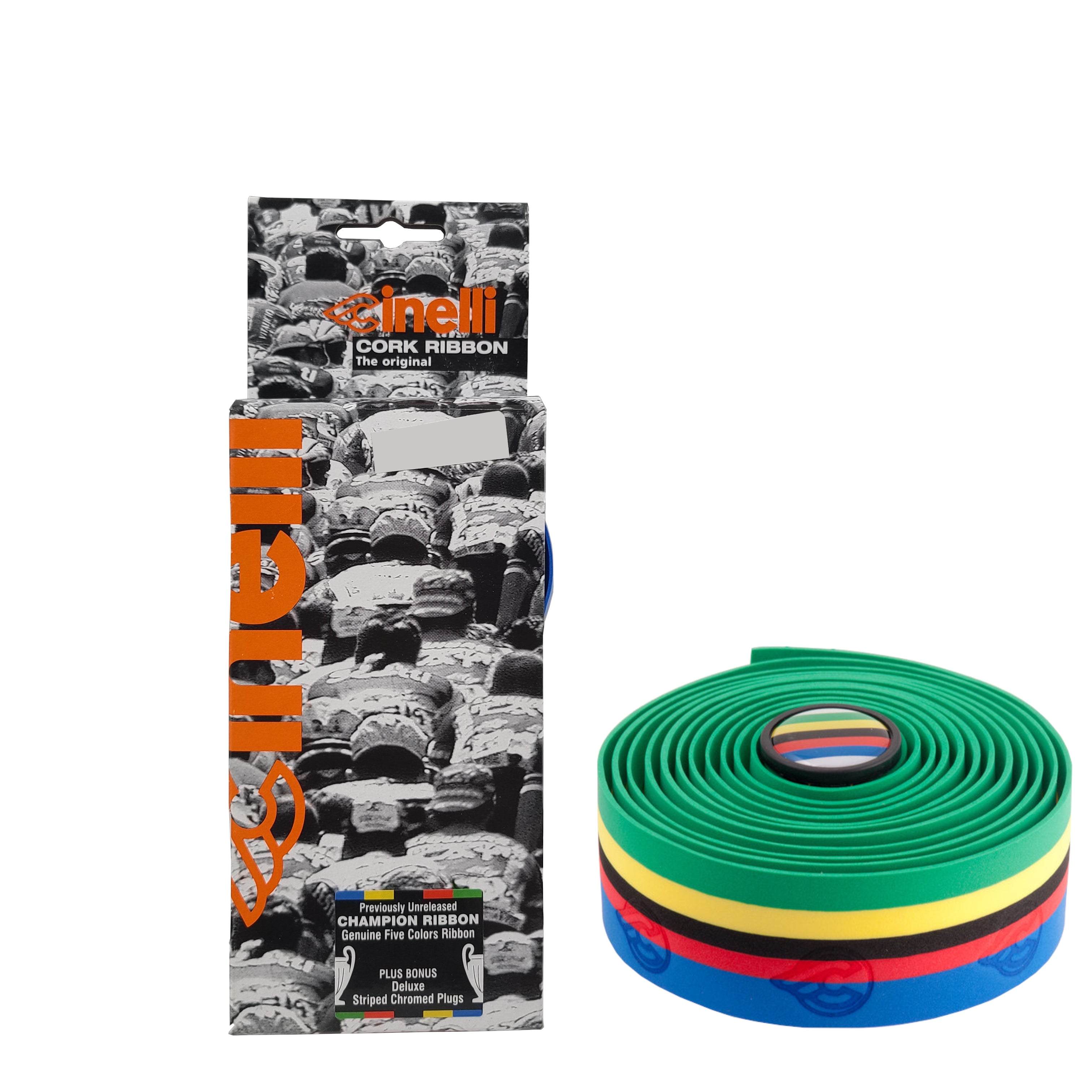 Cinelli Cork Champion Stripes Handlebar Tape - The Bikesmiths