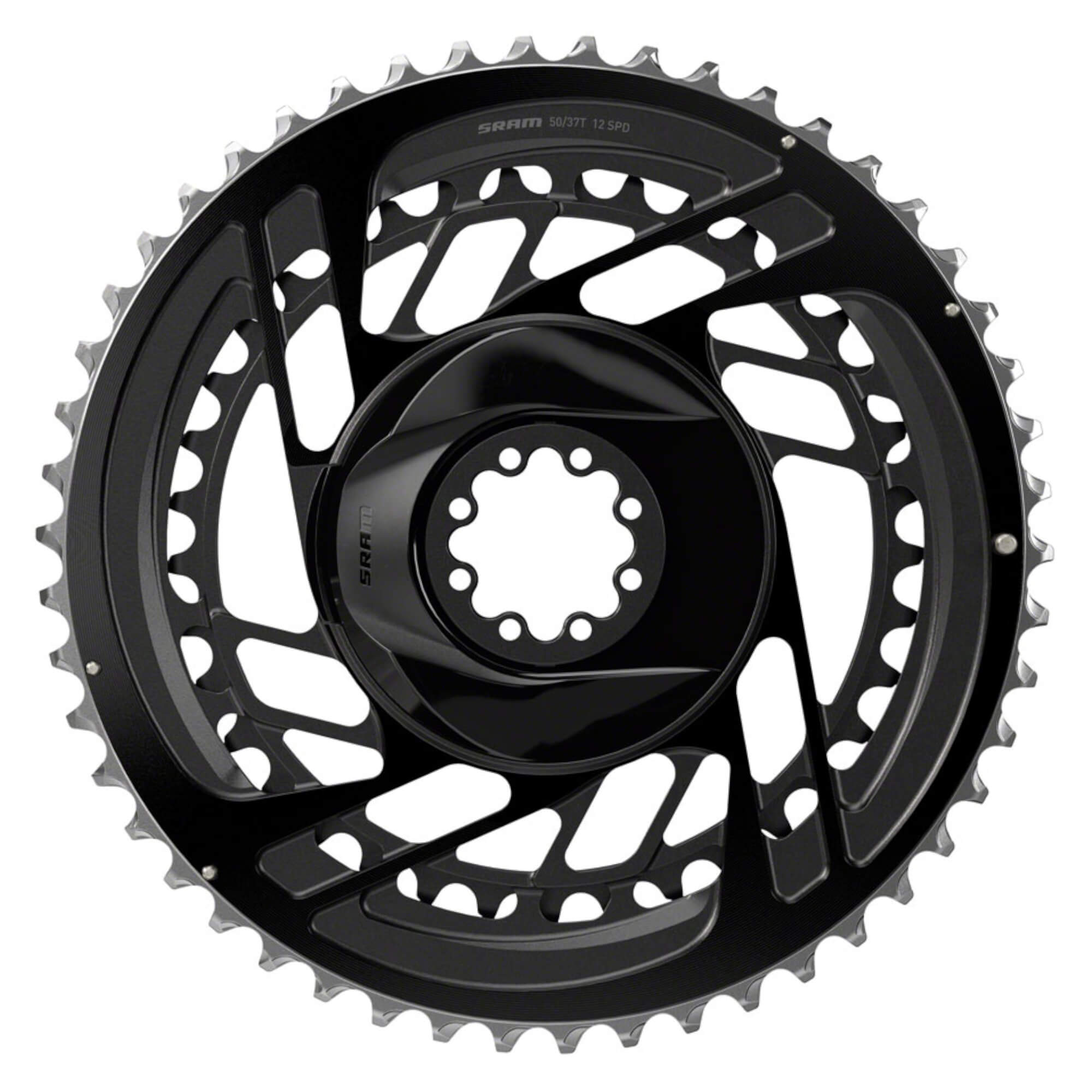 SRAM Force 2x Chainring Kit 2x12-Speed, 8-Bolt, Direct Mount, Black, D2