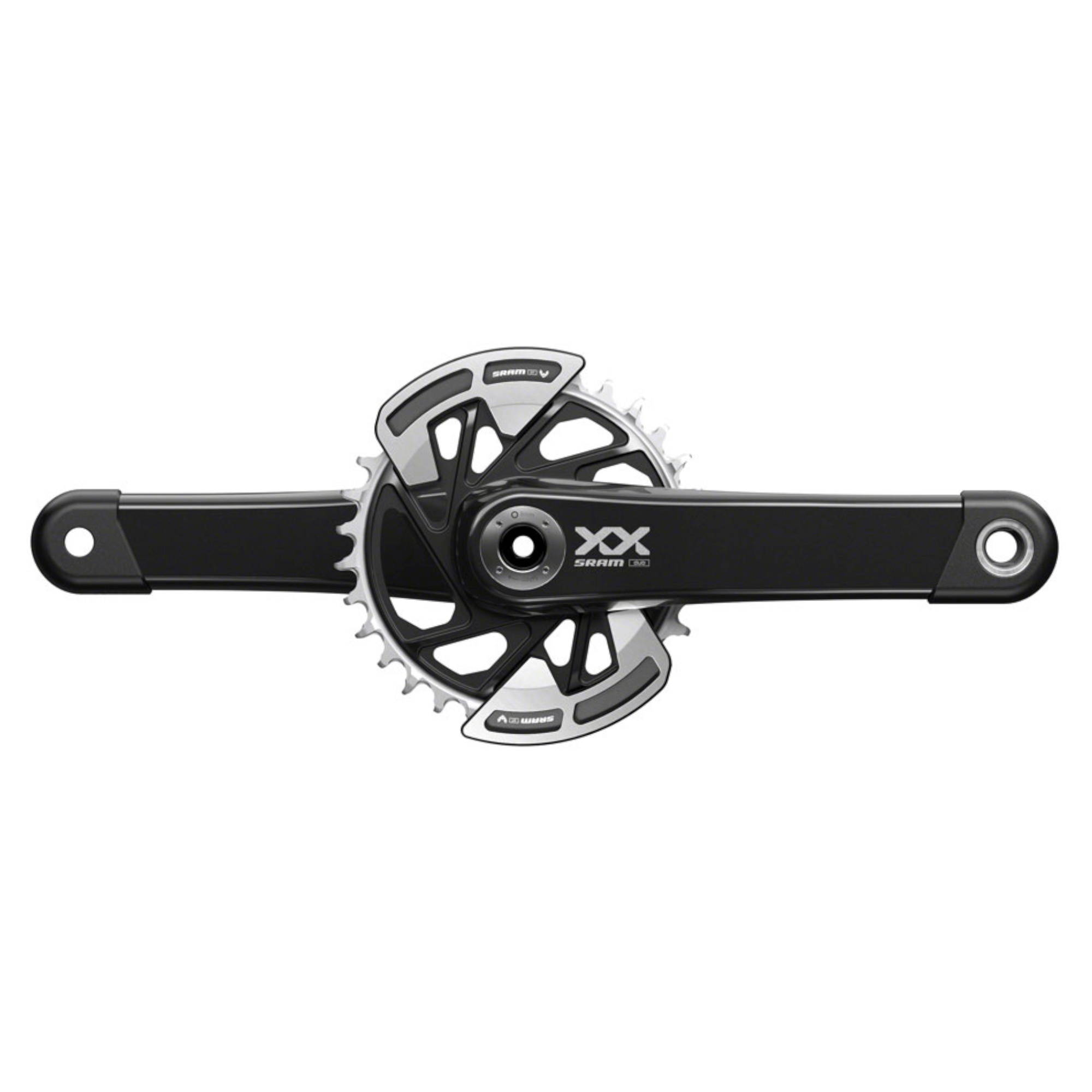 SRAM XX Eagle T-Type Wide Crankset - 12-Speed 32t Chainring Direct Mount 2-Guards DUB Spindle Interface