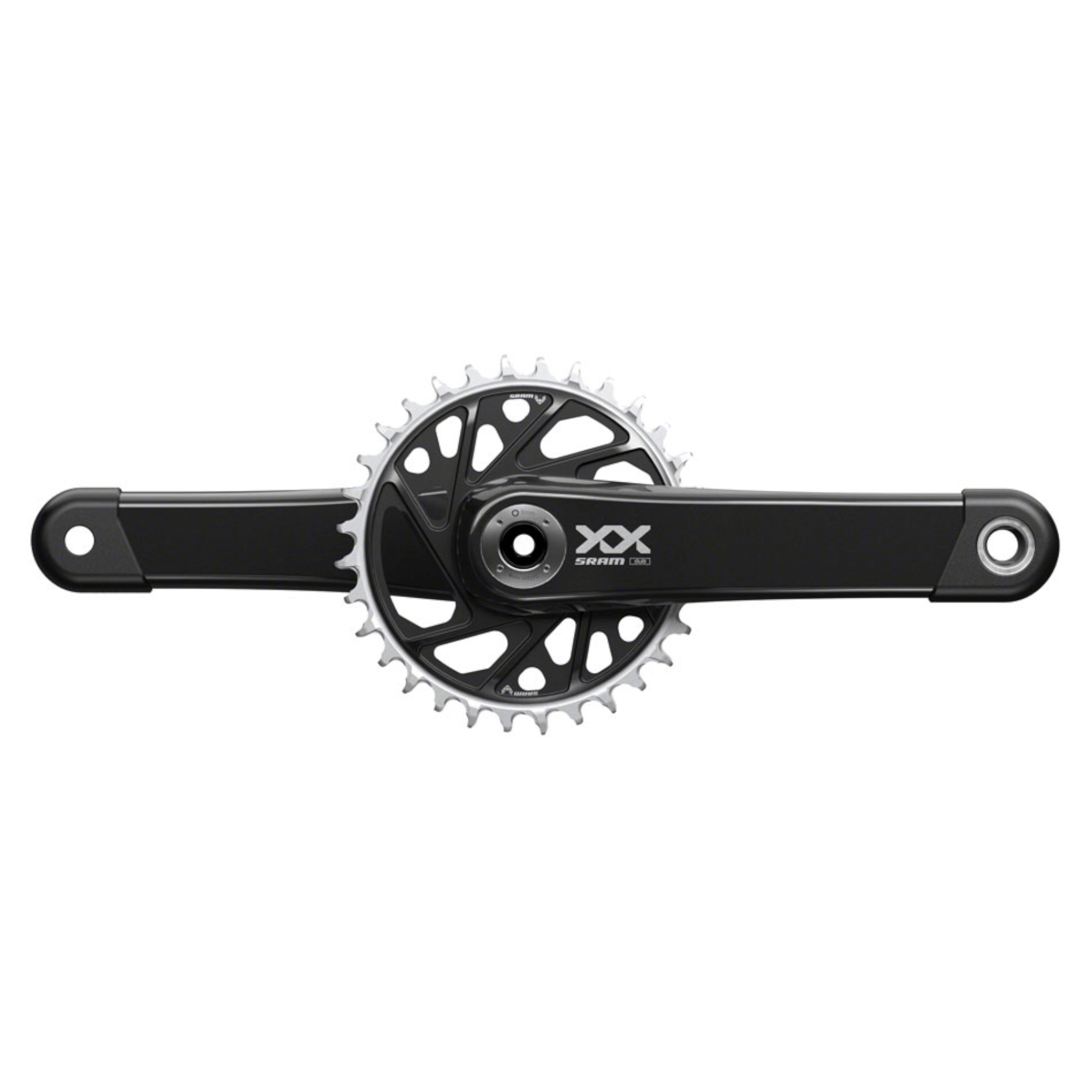 SRAM XX Eagle T-Type Wide Crankset - 12-Speed 32t Chainring Direct Mount 2-Guards DUB Spindle Interface