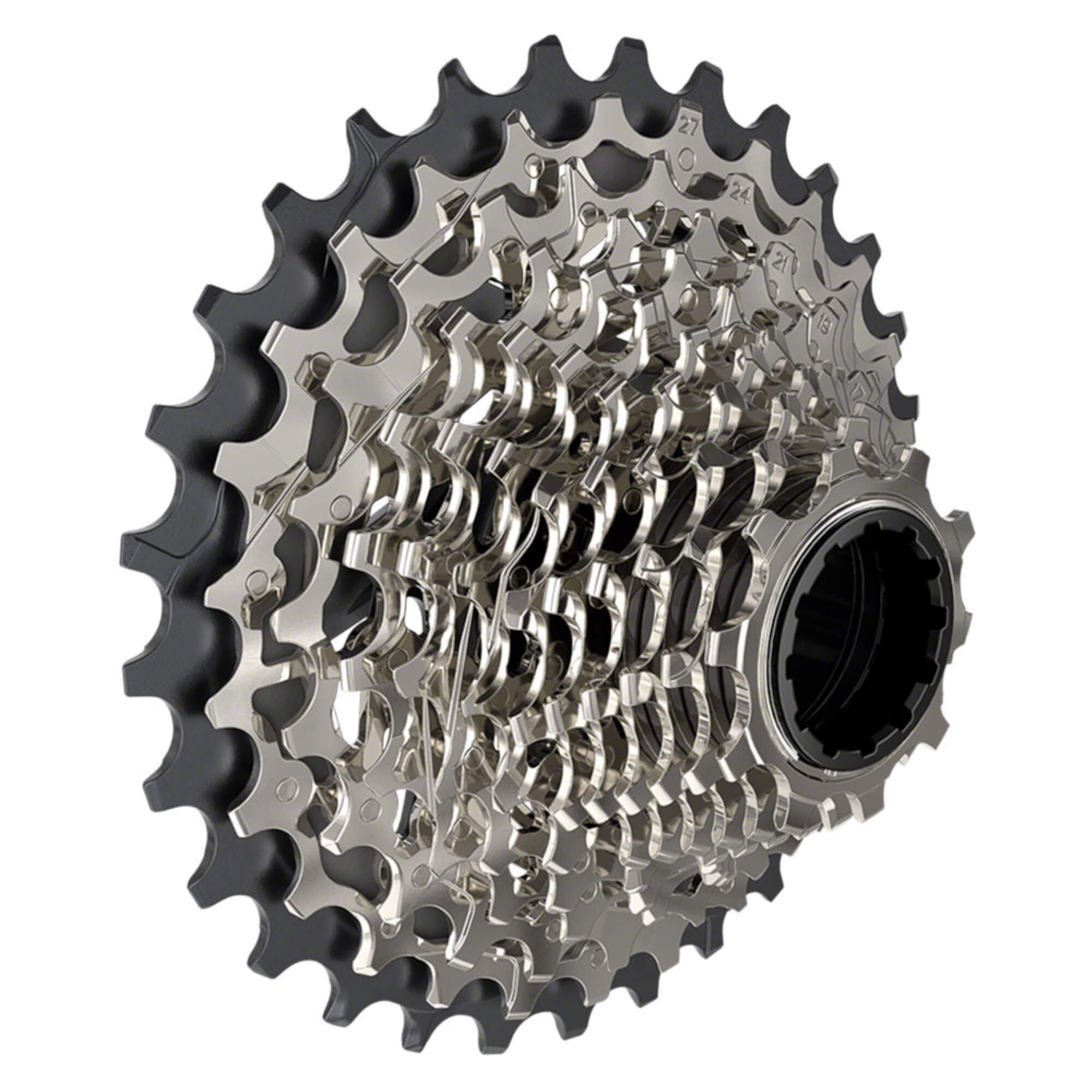 SRAM Force AXS XG-1270 Cassette - 12-Speed, Silver, For XDR Driver Body, D1