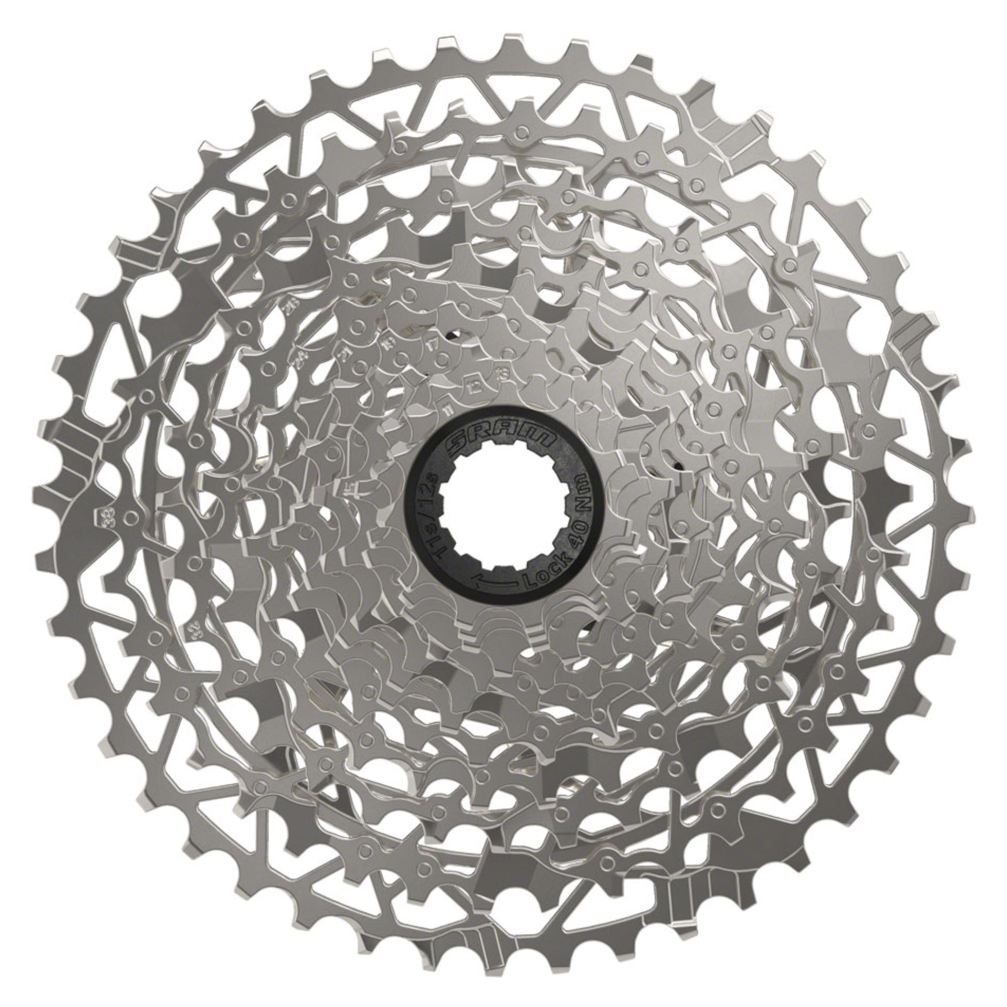 SRAM XPLR PG-1231 Cassette - 12-Speed 11-44t Silver D1