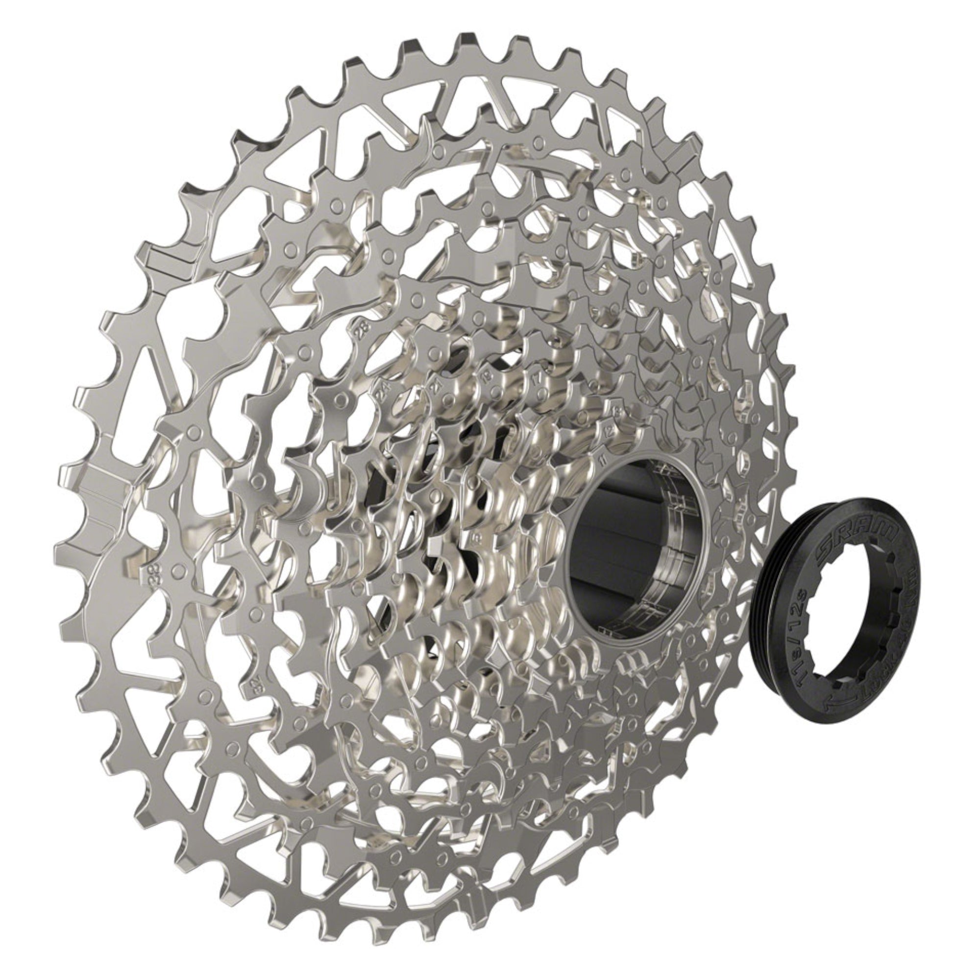 SRAM XPLR PG-1231 Cassette - 12-Speed 11-44t Silver D1