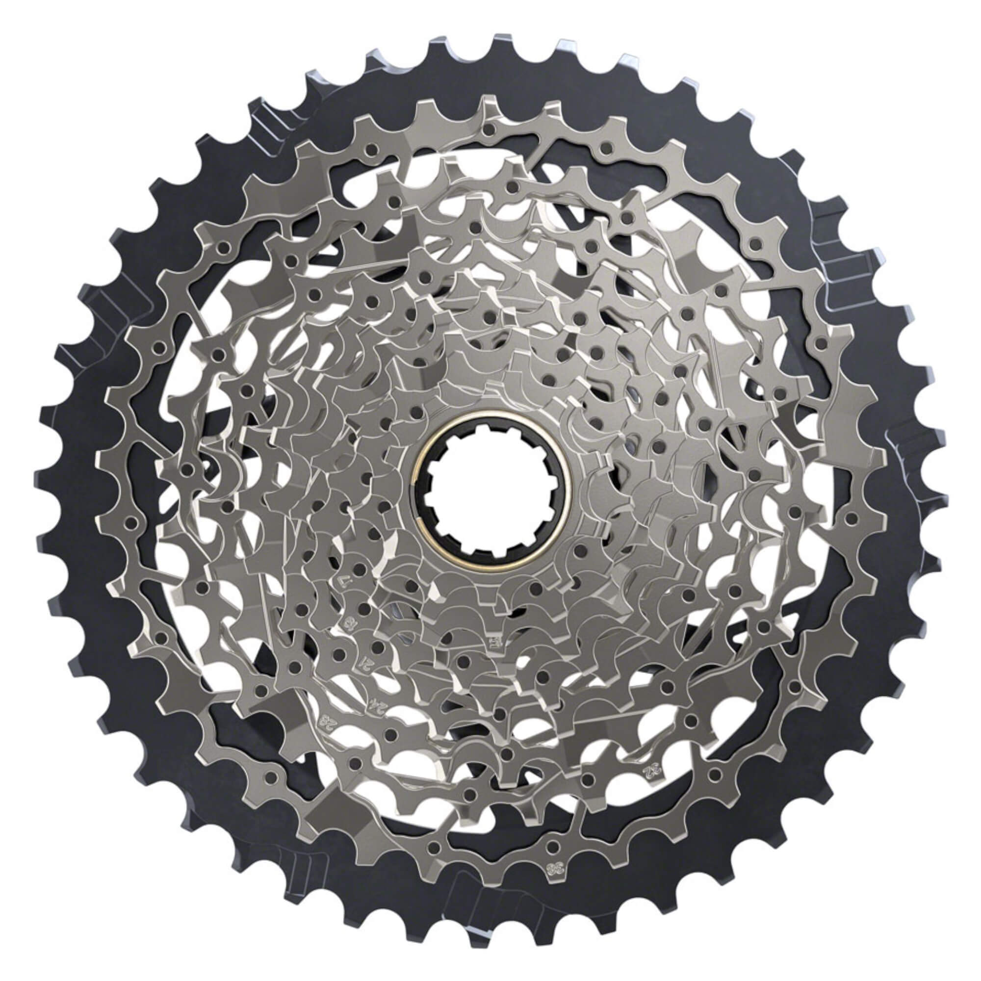 SRAM XPLR XG-1271 Cassette - 12-Speed, 10-44t, Silver, For XDR Driver Body, D1