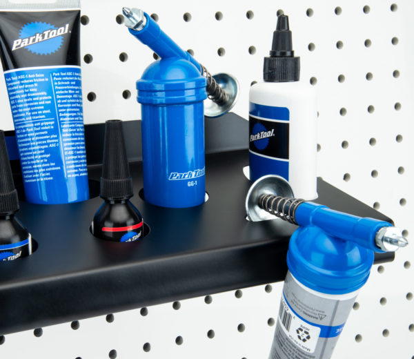 Park Tool JH-2 Wall-Mounted Lubricant and Compound Organizer