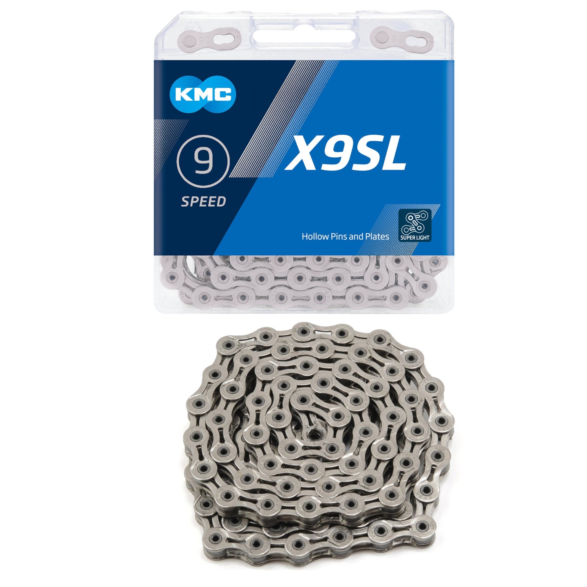 Buy silver KMC X9SL 9-speed Chain