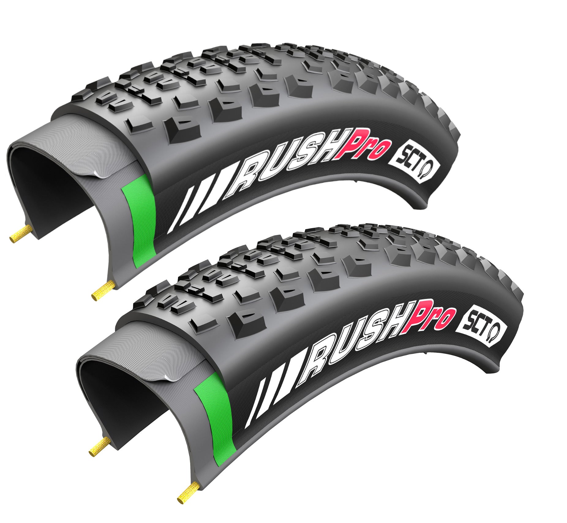 Kenda K1245 29x2.20 Rush-Pro SCT Tubeless Folding XC Tire