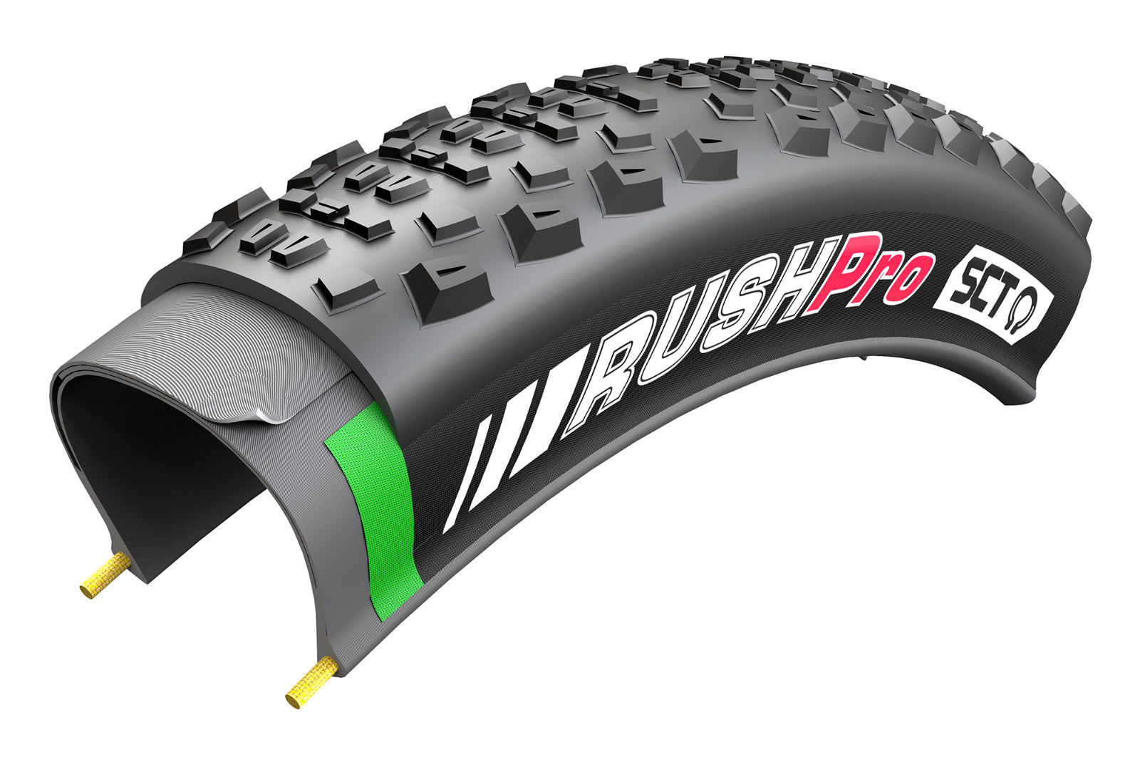 Kenda K1245 29x2.20 Rush-Pro SCT Tubeless Folding XC Tire