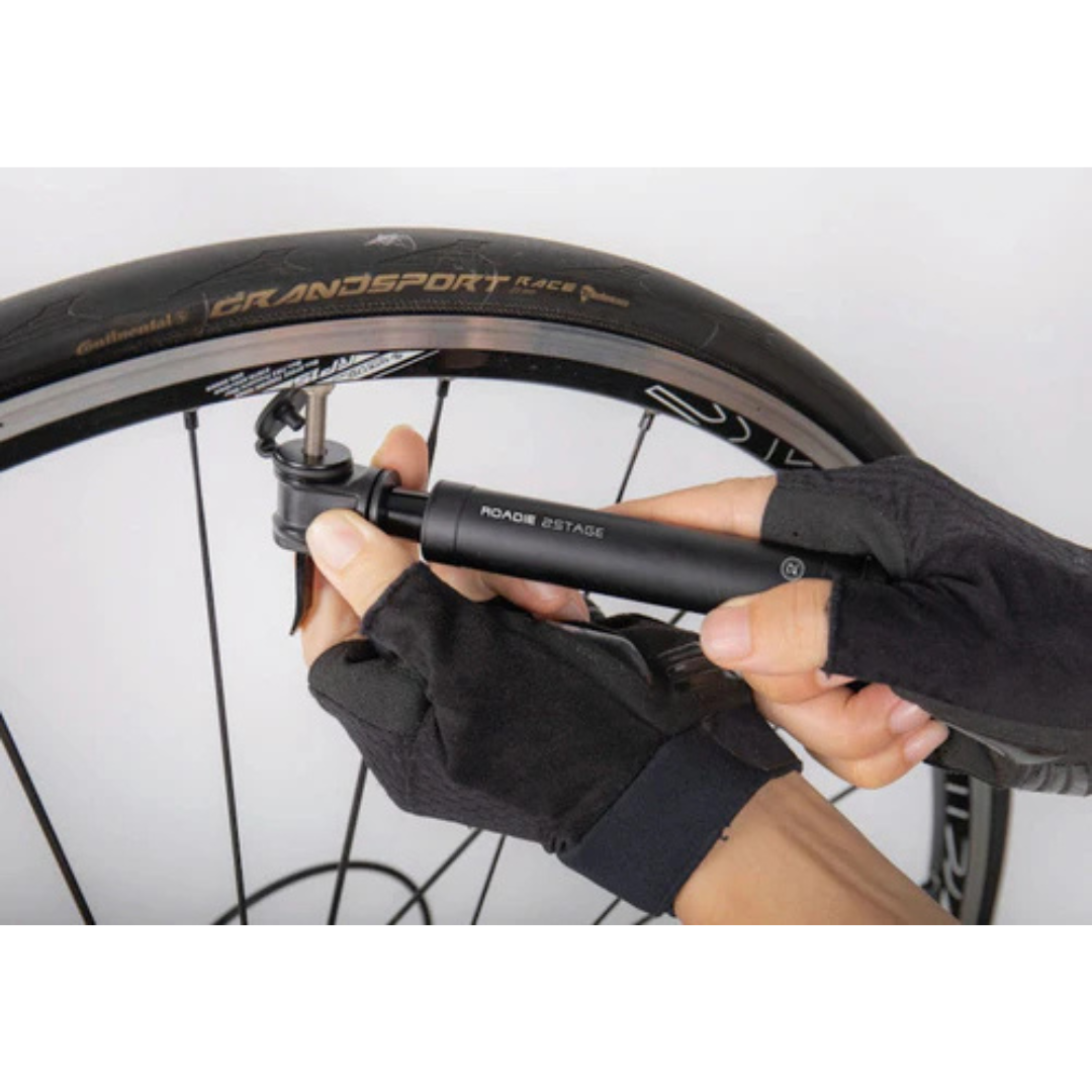 Topeak TRD-2STG Alloy 2-Stage Road Mini Pump Presta