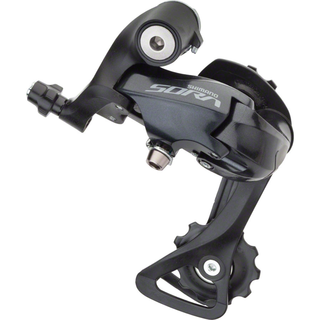 Shimano Sora RD-R3000-SS Rear Derailleur - 9 Speed, Short Cage, Black