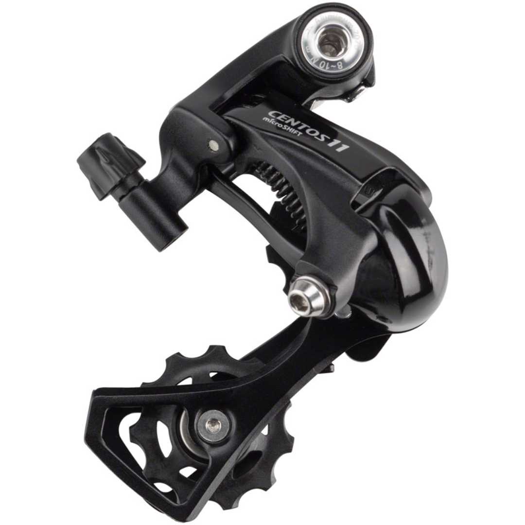 microSHIFT Centos Rear Derailleur - 11 Speed, Short Cage, Black