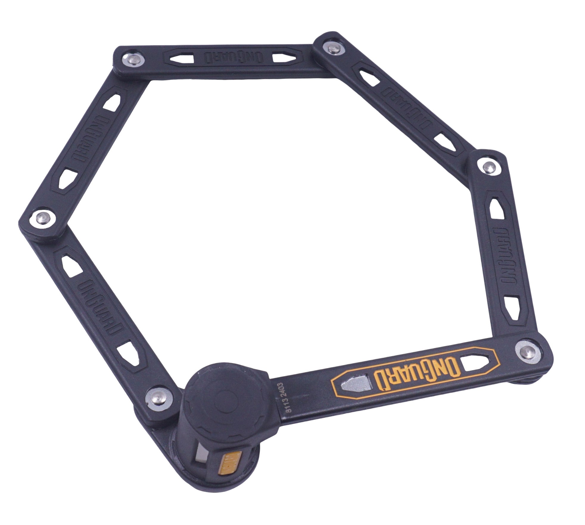 OnGuard 8113 K-9 Hi-Security Key Link Plate Lock 79cm/ 31in - The Bikesmiths