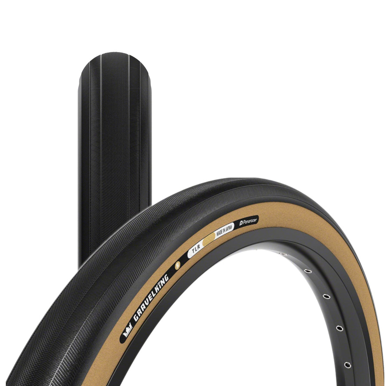 Panaracer 700C GravelKing Slick R Race Amberwall Tubeless Ready Tire - The Bikesmiths