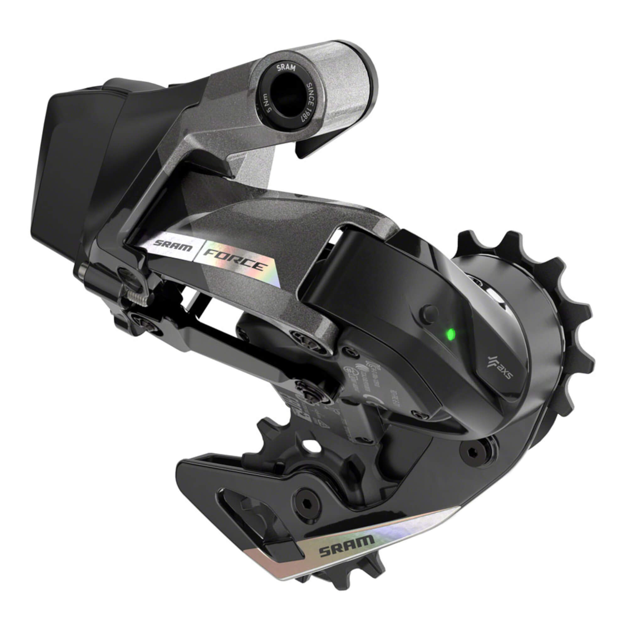 SRAM Force AXS eTap Rear Derailleur - 12-Speed, Medium Cage, 36t Max, (Battery Not Included), Iridescent Gray, D2