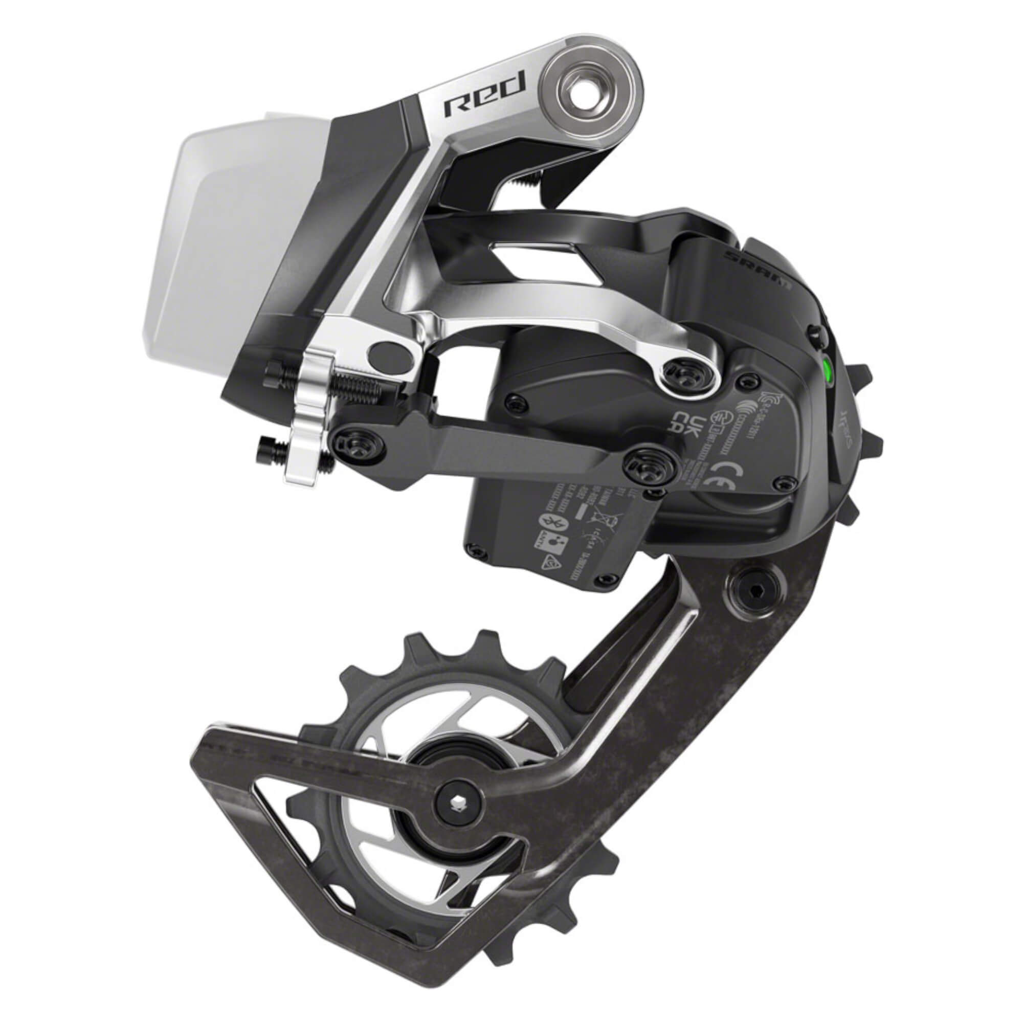 SRAM RED AXS Rear Derailleur - 12-Speed, Medium Cage, 36t Max, (Battery Not Included), Black, E1