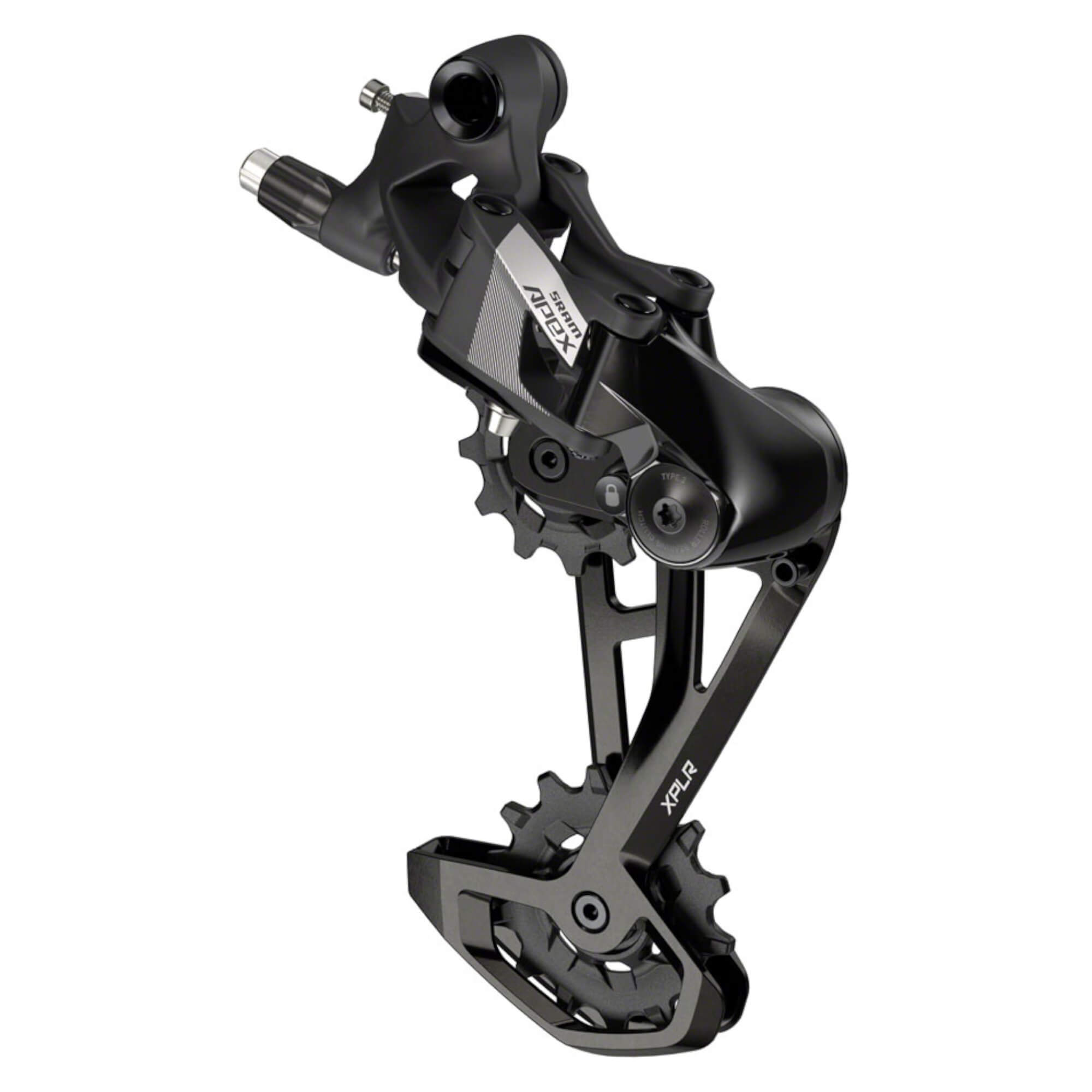 SRAM Apex XPLR Rear Derailleur - 12-Speed Medium Cage 44t Max Black D1