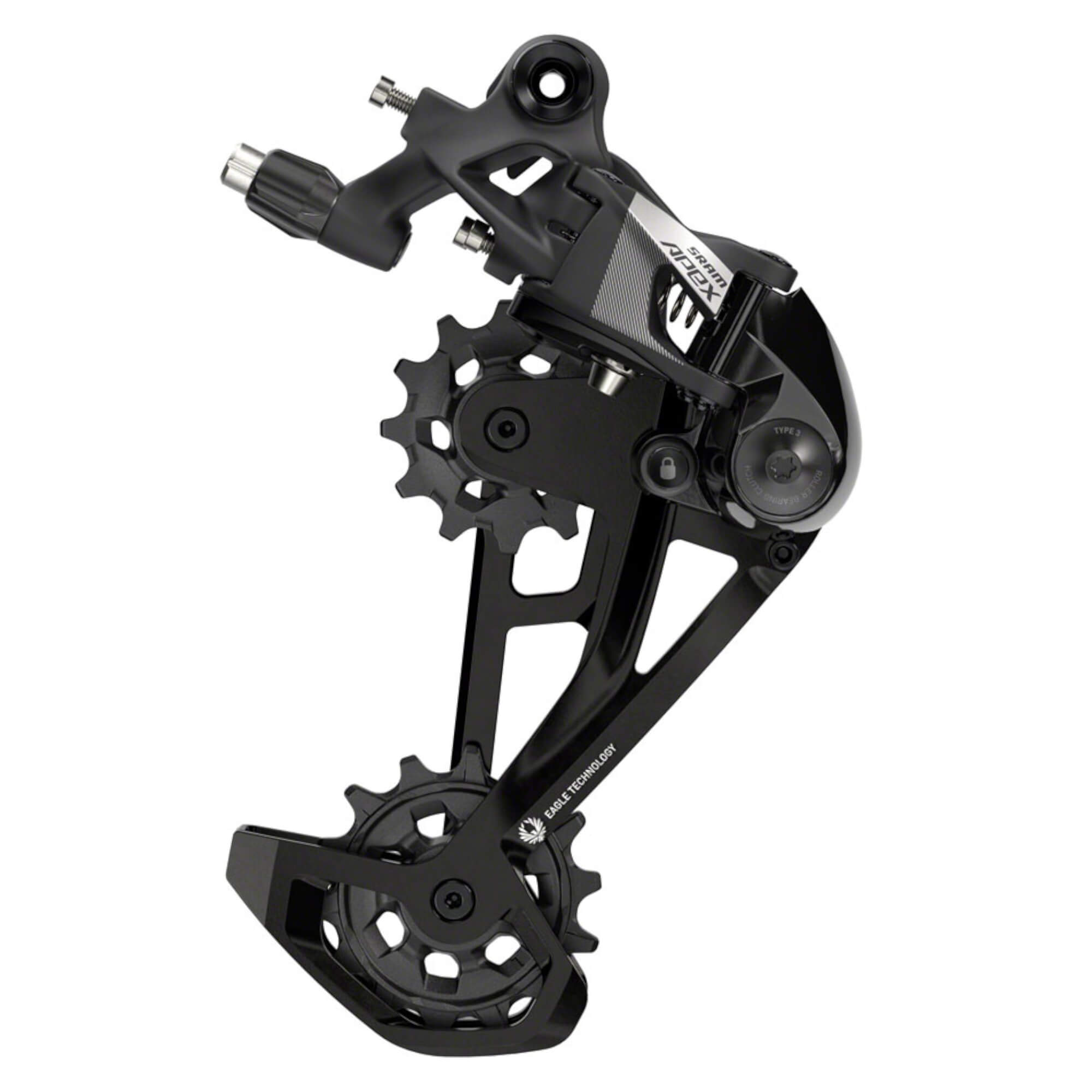 SRAM Apex Eagle Rear Derailleur - 12-Speed Long Cage 52t Max Black D1