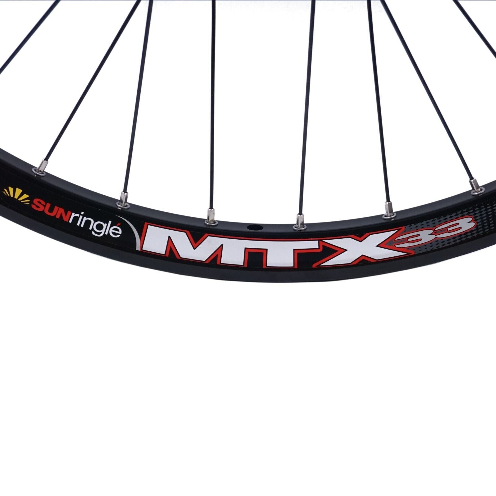 26" Sun Ringle MTX33/ Shimano Deore XT M756 36H Black Disc MTB Wheelset