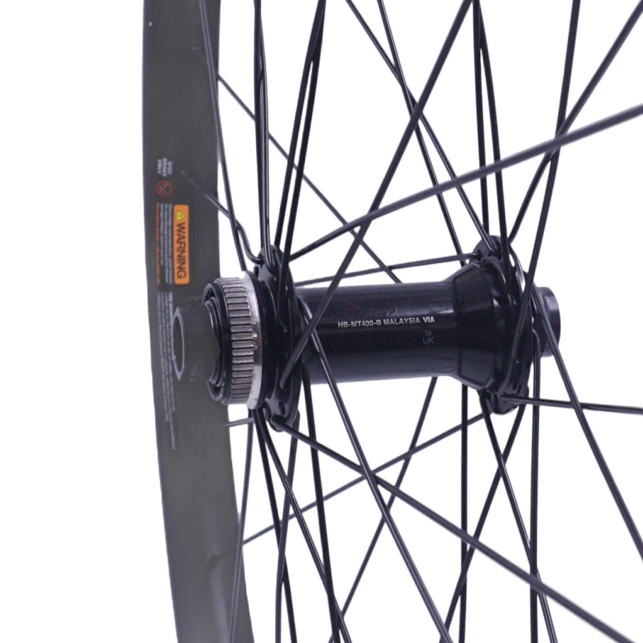 29" Black WTB ST i23 Centerlock Disc E-Thru-Axle Boost Tubeless Front Wheel - The Bikesmiths