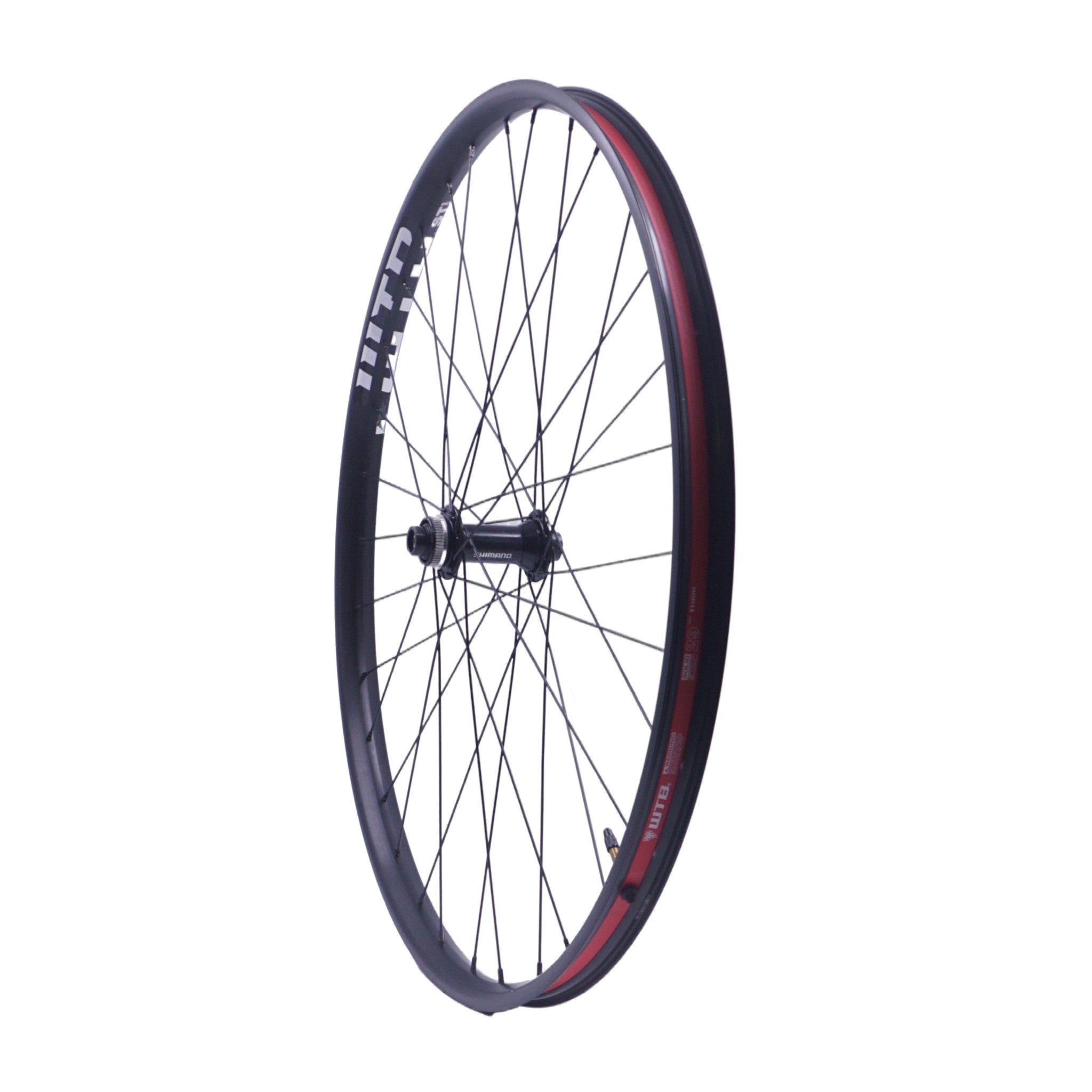 29" Black WTB ST i23 Centerlock Disc E-Thru-Axle Boost Tubeless Front Wheel - The Bikesmiths