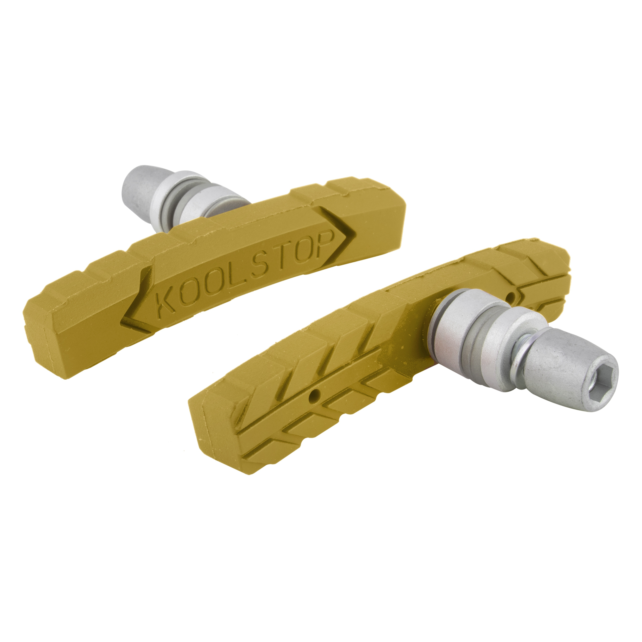 Buy yellow Kool-Stop All Terrain Threaded Brake Pads