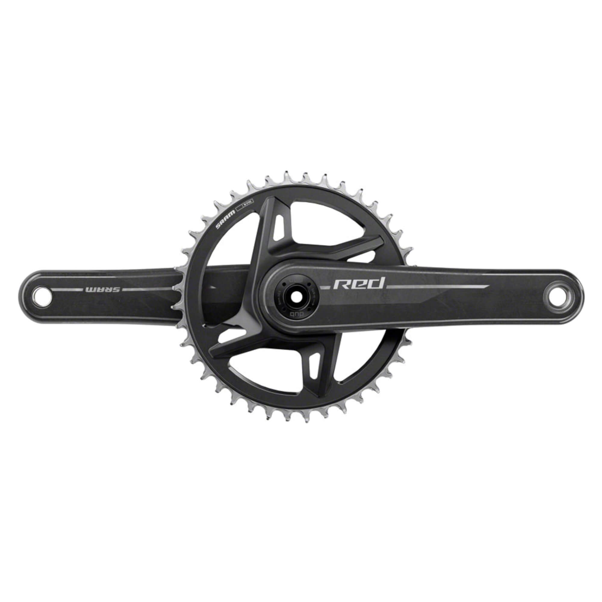 SRAM RED 1x XPLR Wide Crankset - 13-Speed, 8-Bolt Direct Mount, DUB Spindle, Natural Carbon, E1