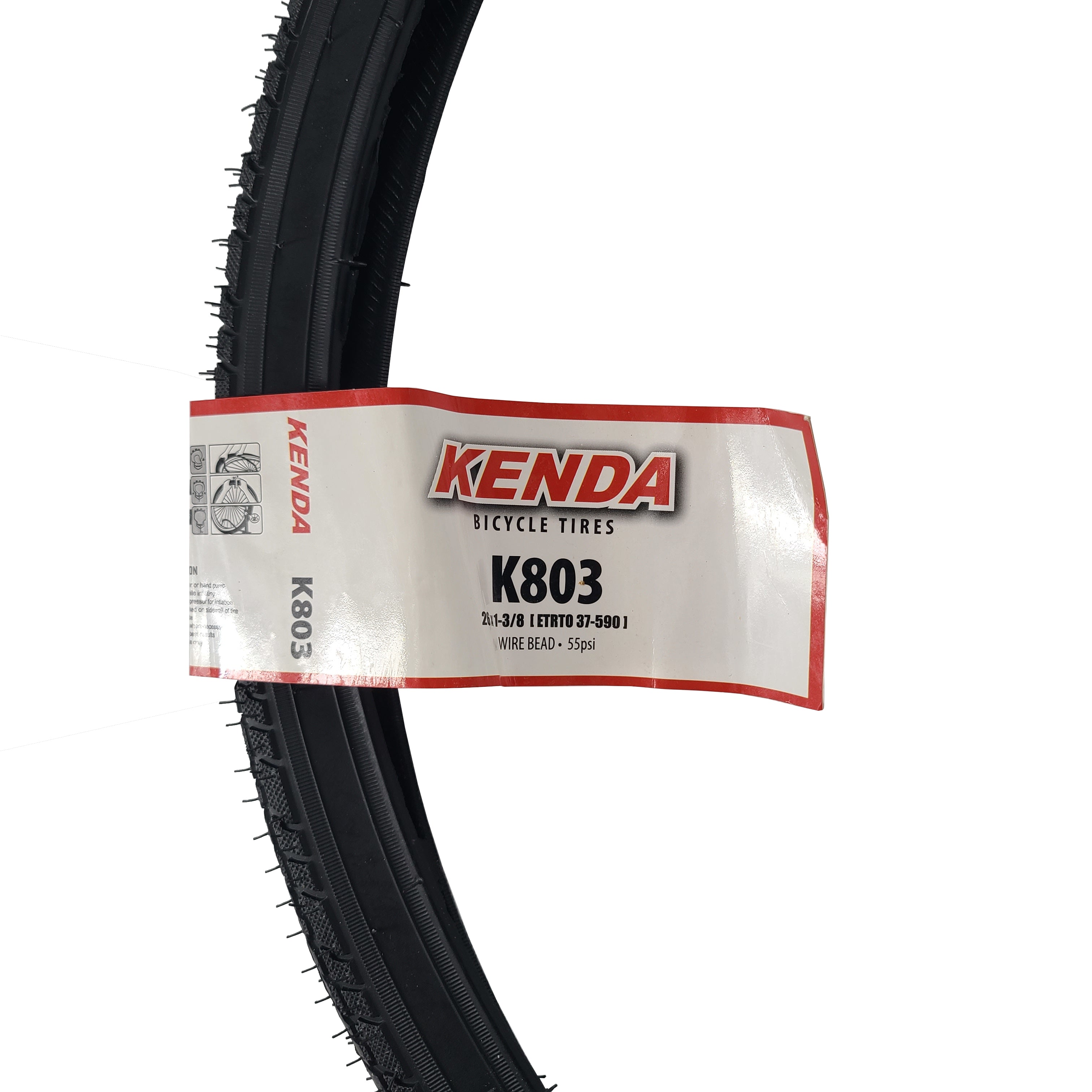 Kenda K803 26X1-3/8" Tire - The Bikesmiths