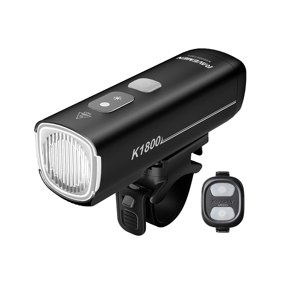 Ravemen K1800 1800 Lumen USB Rechargeable Light - The Bikesmiths