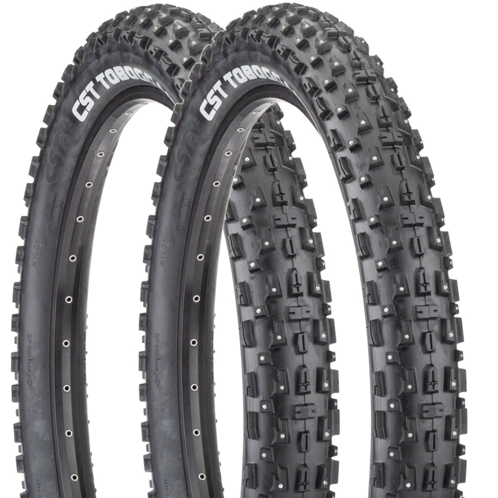 CST Toboggan 26x4.0 Studded Fat Bike Tire - The Bikesmiths