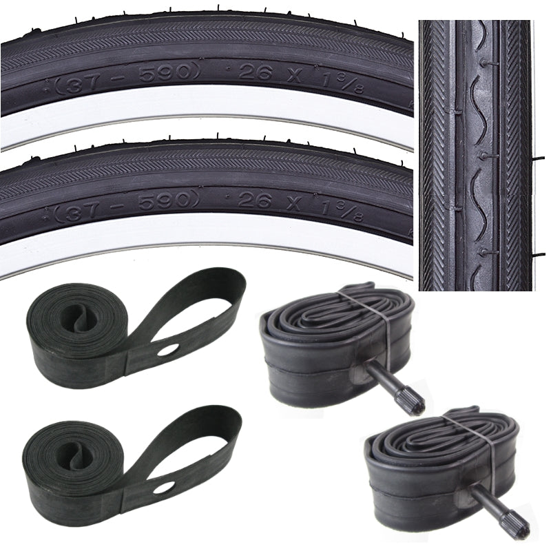 Kenda K40 26x1 3 8 Bike Tire Tube Strip Kit ISO 37 590 The Bikesmiths