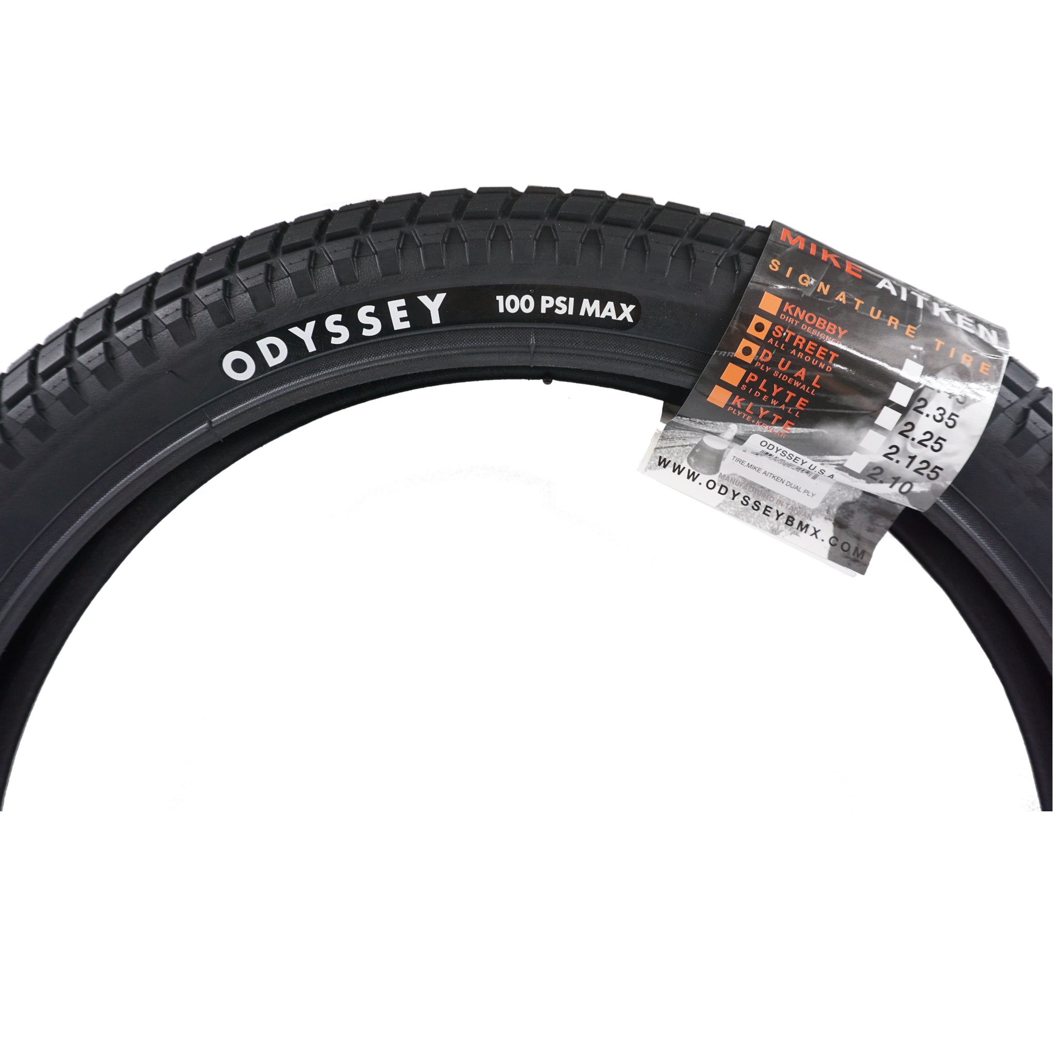 BMX TIRES 20 INCH factory ODYSSEY