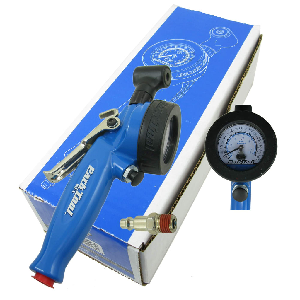 Park Tool INF-2 Shop Inflator - Blue for sale online