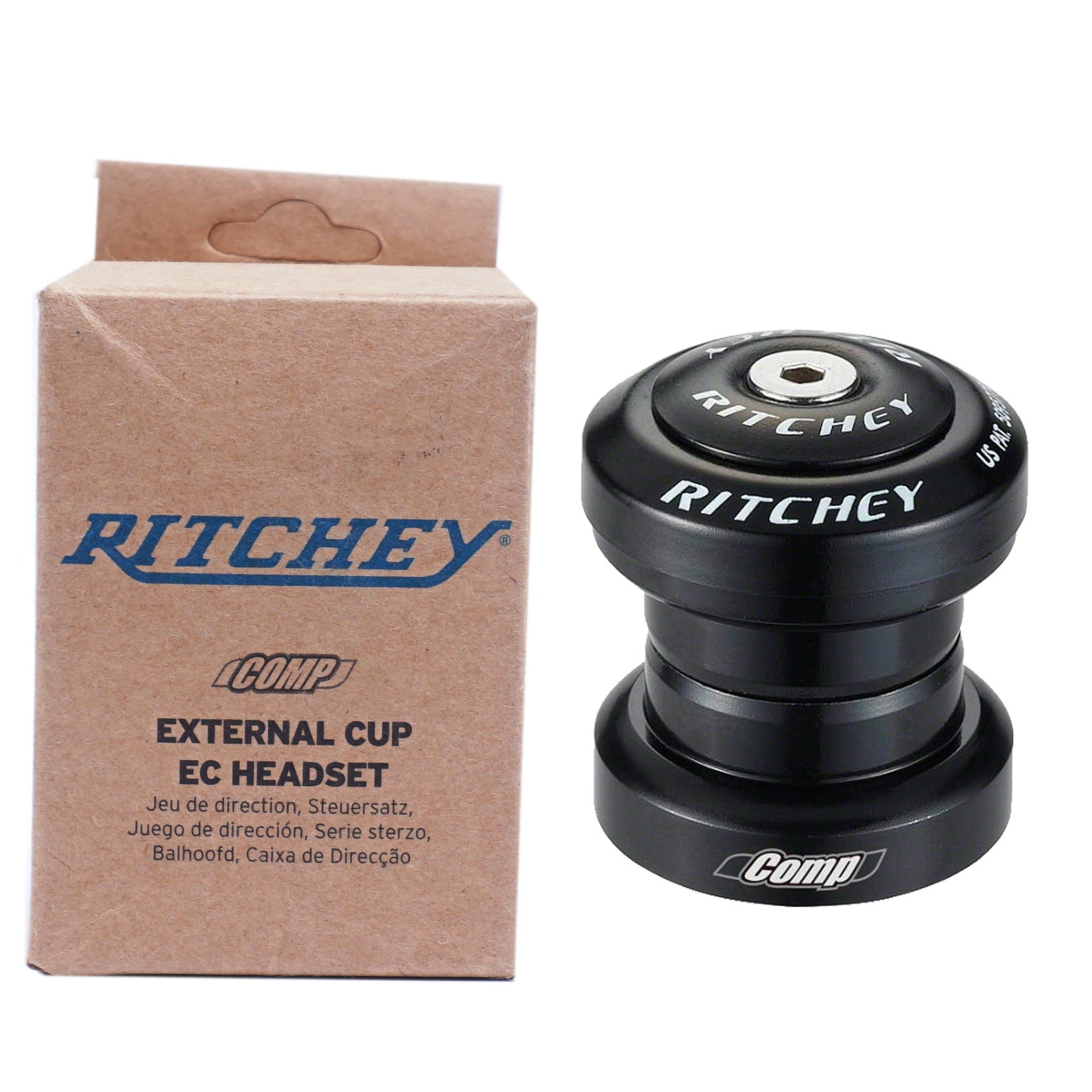 Ritchey Comp Headset 1-1/8" Threadless EC34/28.6|EC34/30 - The Bikesmiths
