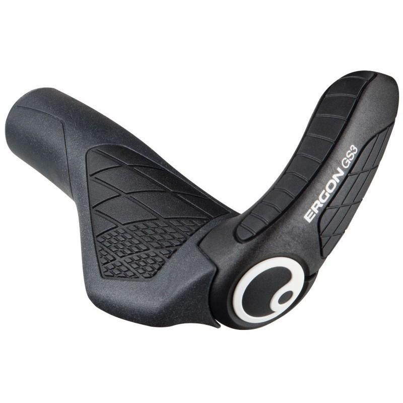 Ergon GS3 Lock On Grips w/ Bar Ends - TheBikesmiths